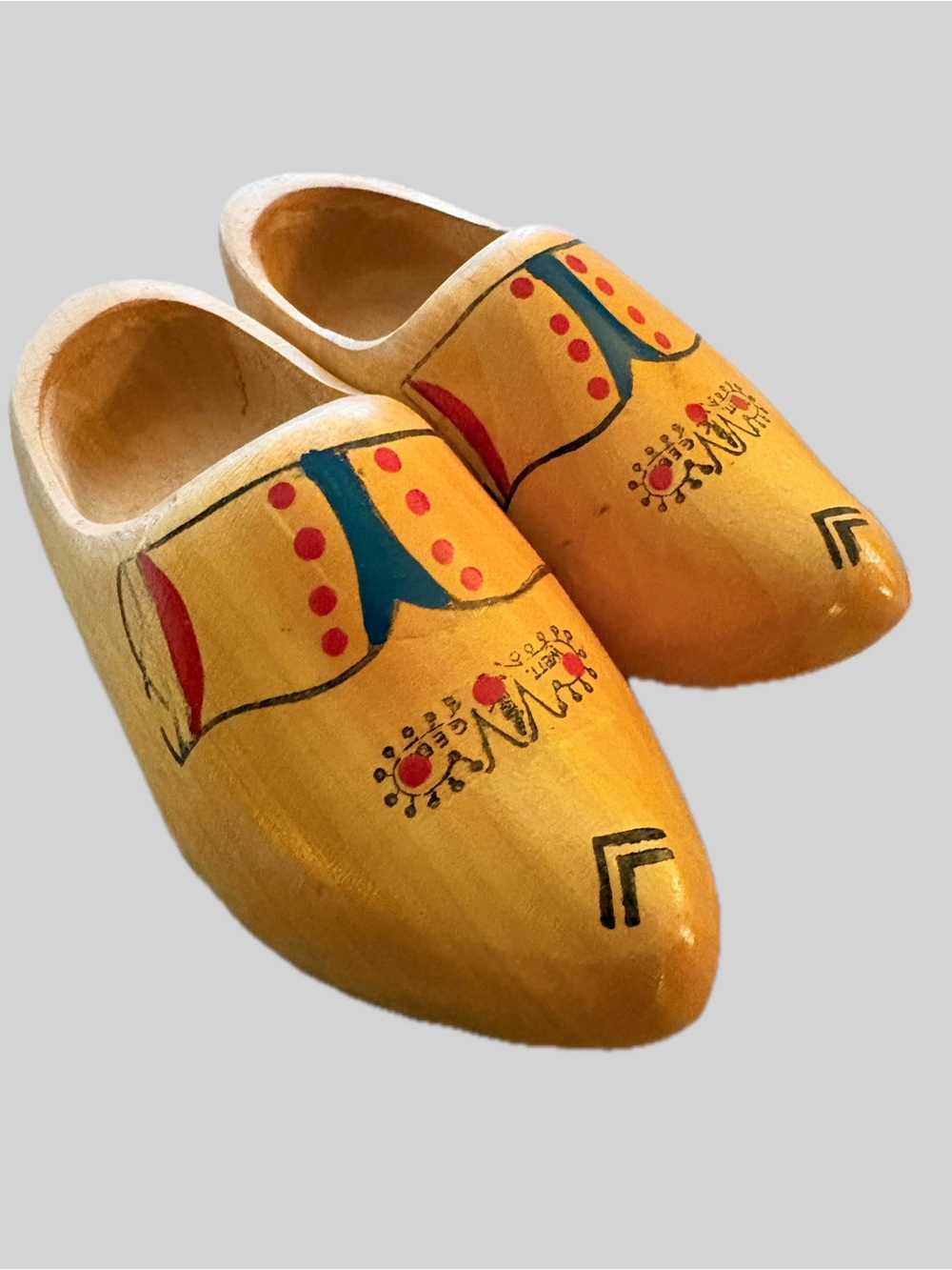 Dutch wooden klompen clogs Wett Ged